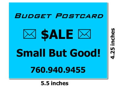 small postcards