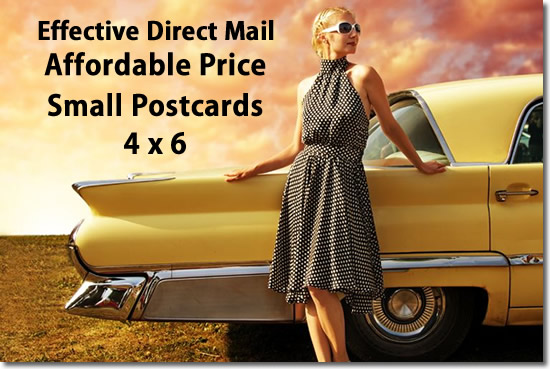 price to send a 4 x 6 postcard