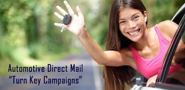 car dealership direct mail services